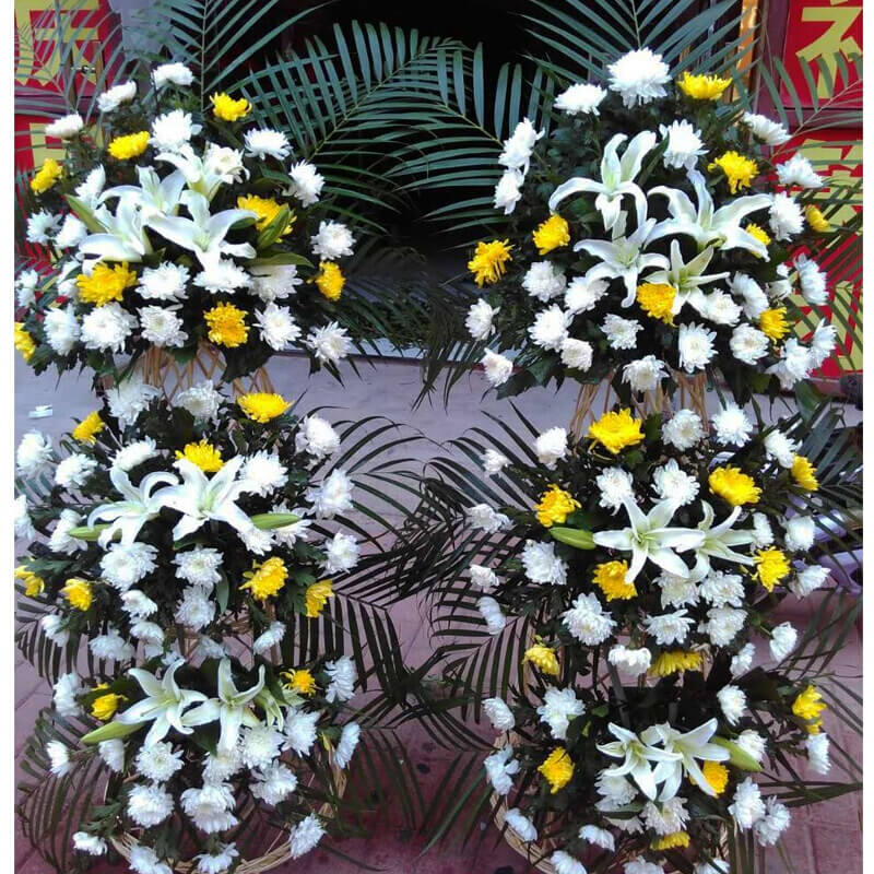 白事花篮 白事花篮