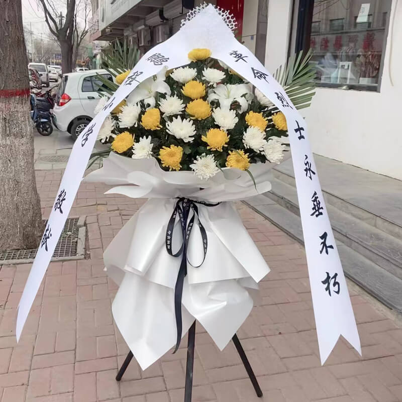 悼念叔父的花圈挽联