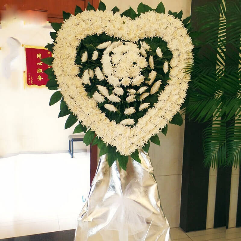 悼念外公花圈 悼念外公花圈