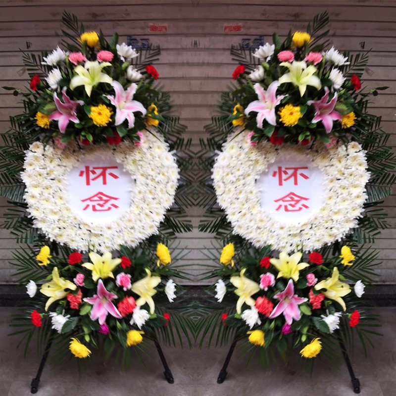 朋友的母亲花圈 朋友的母亲花圈